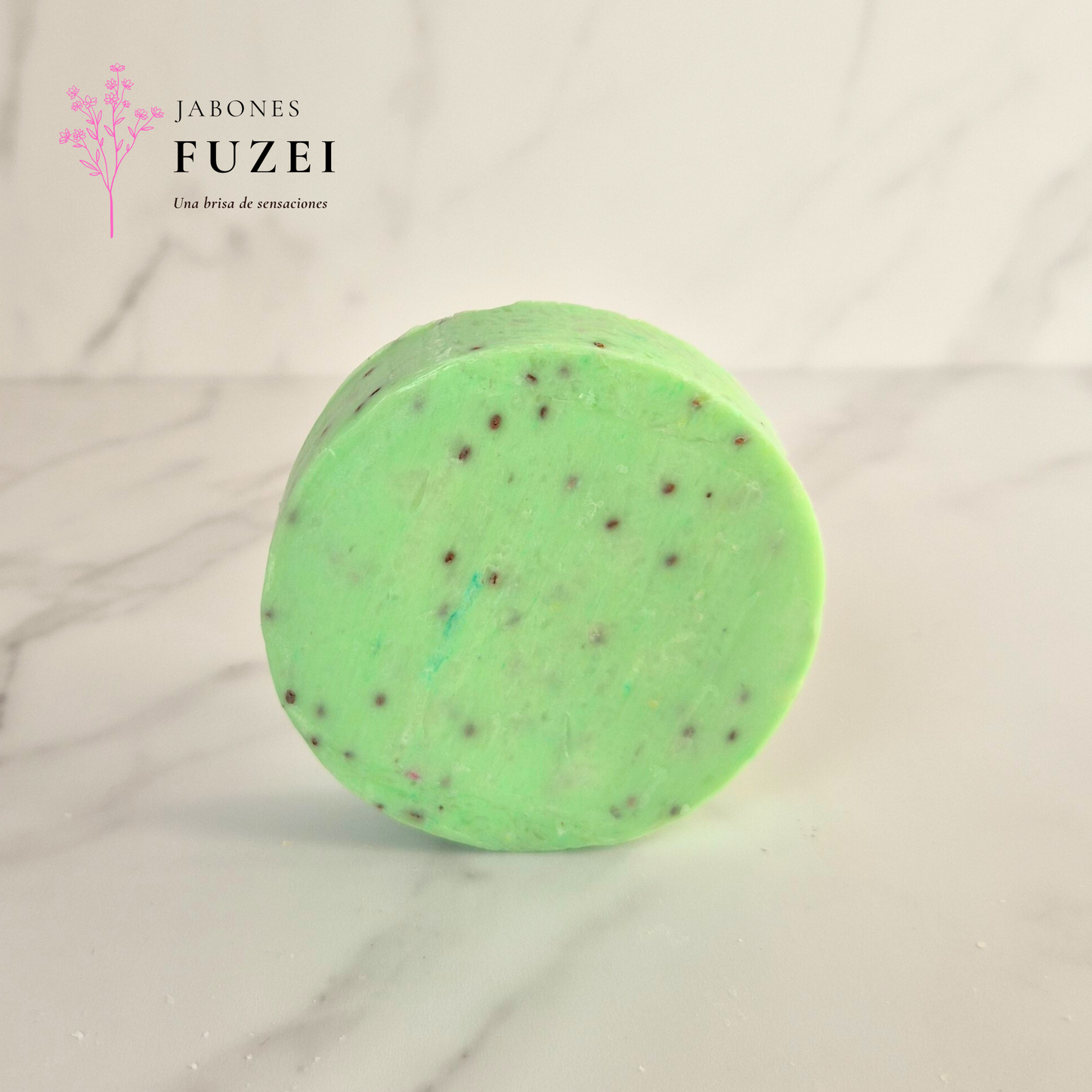 Jabón limón con chía