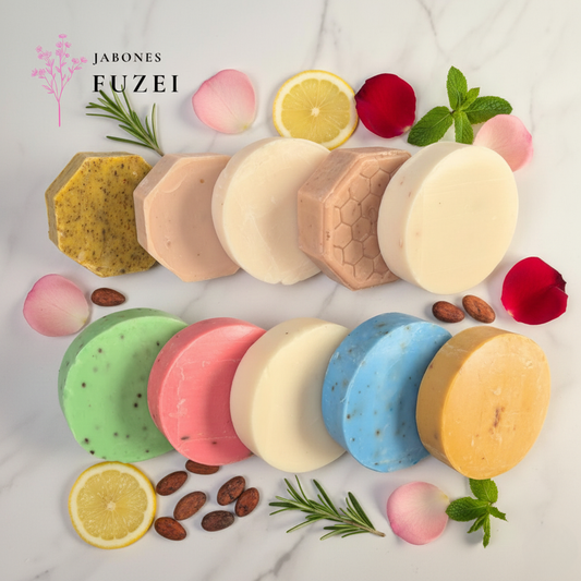 Kit Ritual Fuzei · 10 Jabones Artesanales Naturales (Envío Gratis)