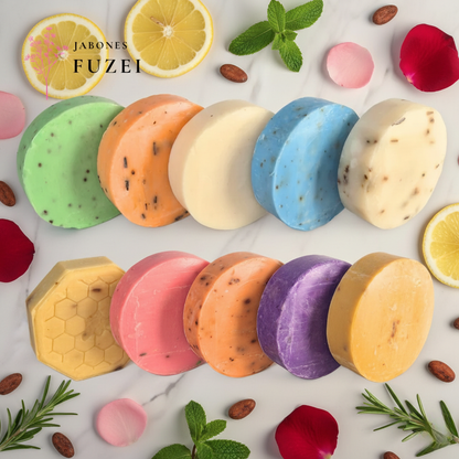 Kit Ritual Fuzei · 10 Jabones Artesanales Naturales (Envío Gratis)
